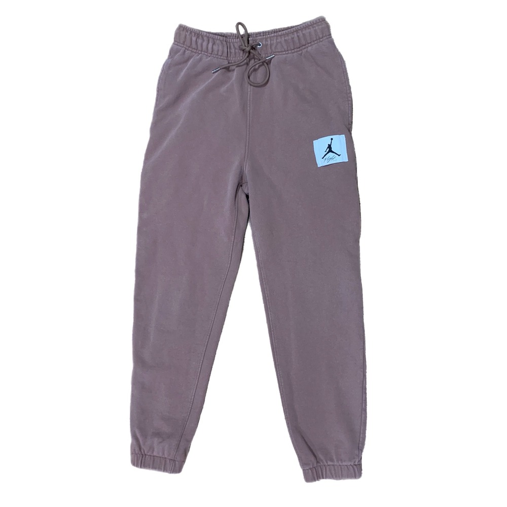 Jordan Flight Jogger Sweatpants Brown Small Activewear Athleisure Sporty -S